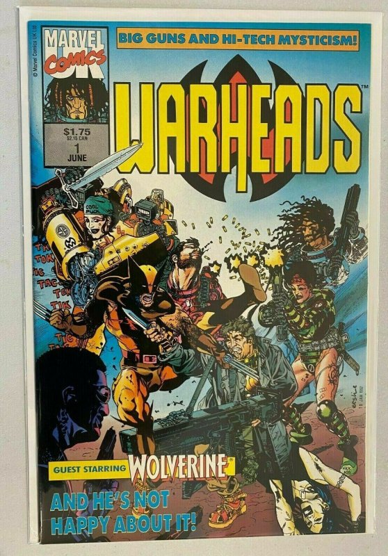 Warheads #1 first issue 8.0 VF (1992) 