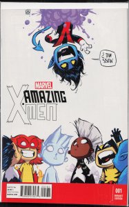 Amazing X-Men #1 Marvel Babies Variant by Skottie Young (2013) X-Men