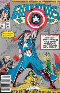 Guardians of the Galaxy #20 Marvel Comics Newsstand 1/92 (VF 8.0/Stock Photo)
