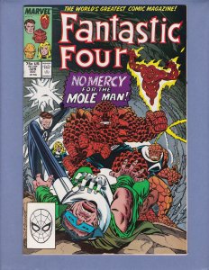 Fantastic Four #329 NM- Mole Man Marvel 1989