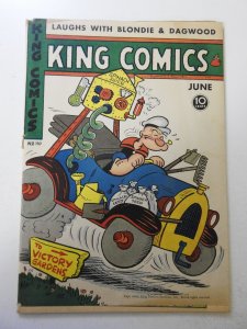 King Comics #110 (1945) GD+ Condition cover detached