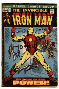 IRON MAN #47--1972--Origin of Iron Man--Marvel--COMIC BOOK