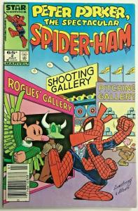 PETER PORKER SPIDER-HAM#2 FN/VF 1986 MARVEL COMICS