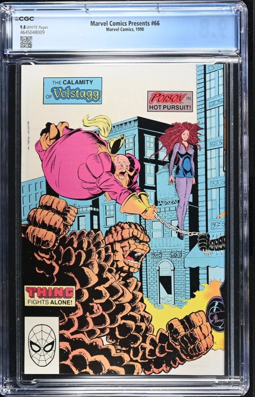 Marvel Comics Presents #66 (1990) Graded CGC 9.8