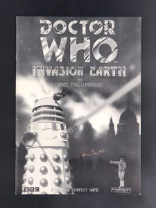 Doctor Who: Invasion Earth (1996) Tabletop Conflict Game by Daniel Faulconbridge