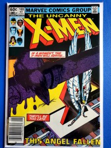 X-Men #169 Newstand Edition (1983)