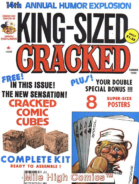 CRACKED KING SIZE MAGAZINE (1967 Series) #14 Very Fine