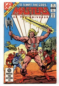 Masters of the Universe #1 DC 1982-1st issue HE-MAN comic book VF