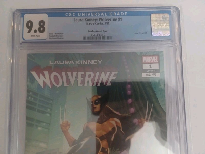 Laura Kinney Wolverine #1 Anacleto Variant - 2025- CGC 9.8
