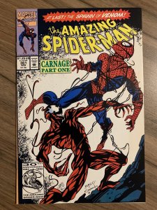 Amazing Spider-Man #361 - 1st Carnage Marvel 1992 NM- 1st Print MCU Movie Key