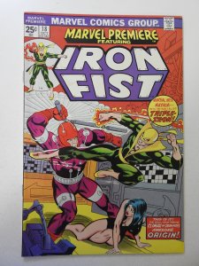 Marvel Premiere #18 (1974) FN Condition! MVS intact! stain fc
