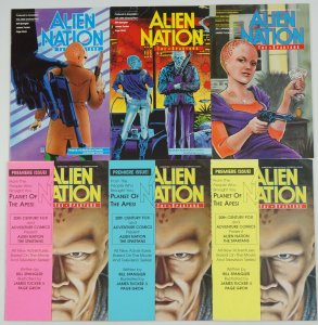 Alien Nation: the Spartans #1-4 VF/NM complete series + (2) variants - tv based