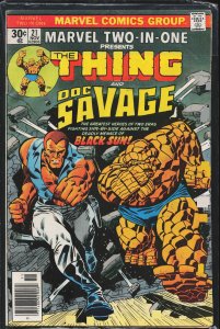 Marvel Two-in-One #21 (1976) The Thing