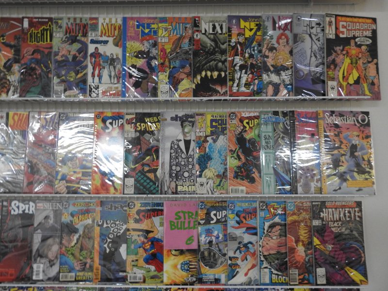 Huge Lot 120 Comics W/ Spider-Man,  Sabretooth, New Mutants+ Avg VF Condition!