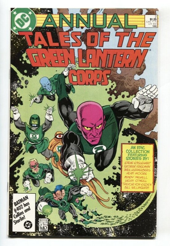 Tales of the Green Lantern Corps Annual #2 1986 1st Sodam Yat