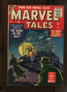 MARVEL TALES #143 (6.0) THE GREED OF SILAS PLUNKETT!