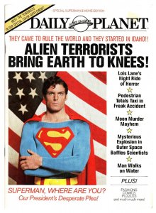 VINTAGE 1981 DC Comics Daily Planet Superman Movie Magazine