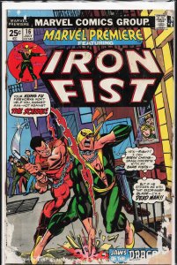 Marvel Premiere #16 (1974) Iron Fist [Key Issue]