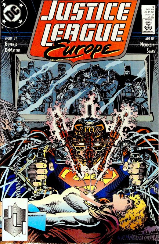 Justice League Europe #9 (1989)