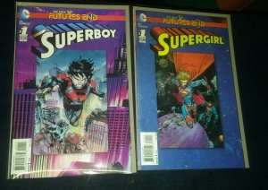 superboy supergirl futures end lenticular 3d moving covers tv show collection