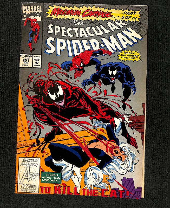 Spectacular Spider-Man #201 Maximum Carnage!