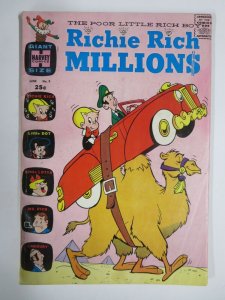 RICHIE RICH MILLIONS #9 (Harvey,6/1964) VERY GOOD MINUS  (VG-)  