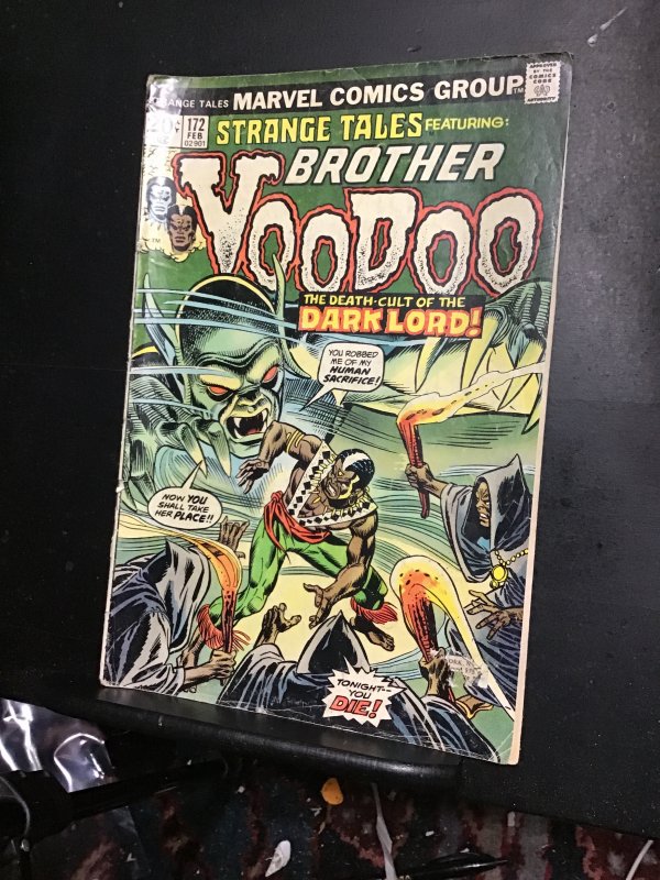 Strange Tales #172 (1974) Brother voodoo key! Affordable grade! VG Wow