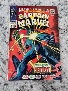 Marvel Super-Heroes # 13 VF Feat. Captain Marvel Comic Book Carol Danvers 15 MS2