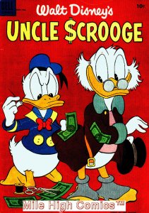 UNCLE SCROOGE (1952 Series) (DELL)  #4 Fine Comics Book