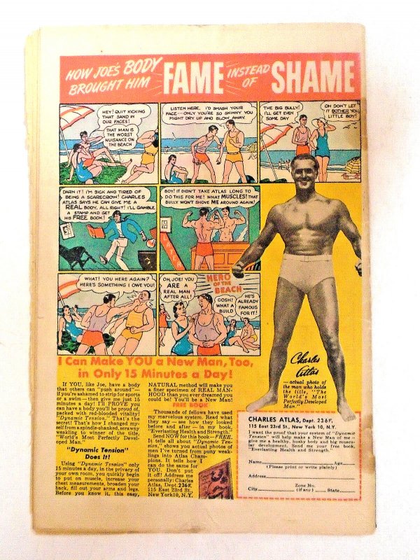 Wings Comics (Fiction House) #95vg Celardo, Centerfold Loose