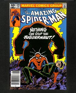 Amazing Spider-Man #229 Newsstand Variant Juggernaut!