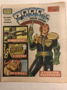 2000 AD Prog #389 : British Weekly IPC Comic Magazine 10/27/84 VF; Judge Dredd