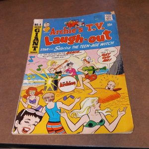 Giant Series #4 Archie's T.V. Laugh Out, 1970 Sabrina Teen-Age Witch cartoon