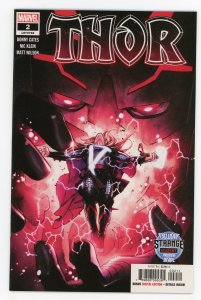 Thor #2 (2020 v6) Donny Cates Galactus Black Winter NM