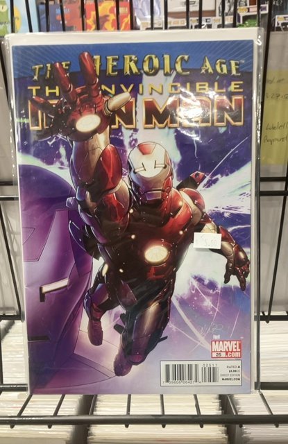 Invincible Iron Man #25 (2010)