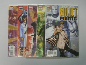 Bullet Points (Marvel) Set:#1-5, 8.0/VF (2006)