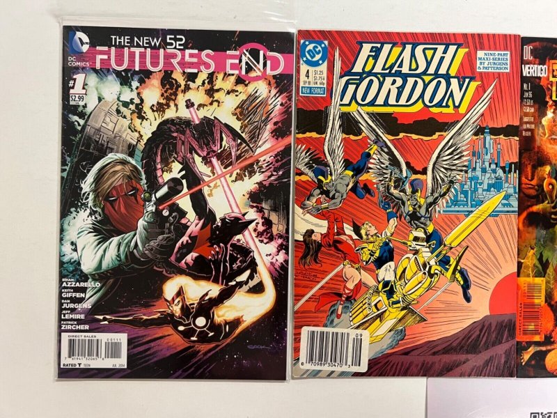 4 DC Comics Flashpoint# 1+The New 52# 1+Flash Gordon#4+The Dreaming#1 100 JS35
