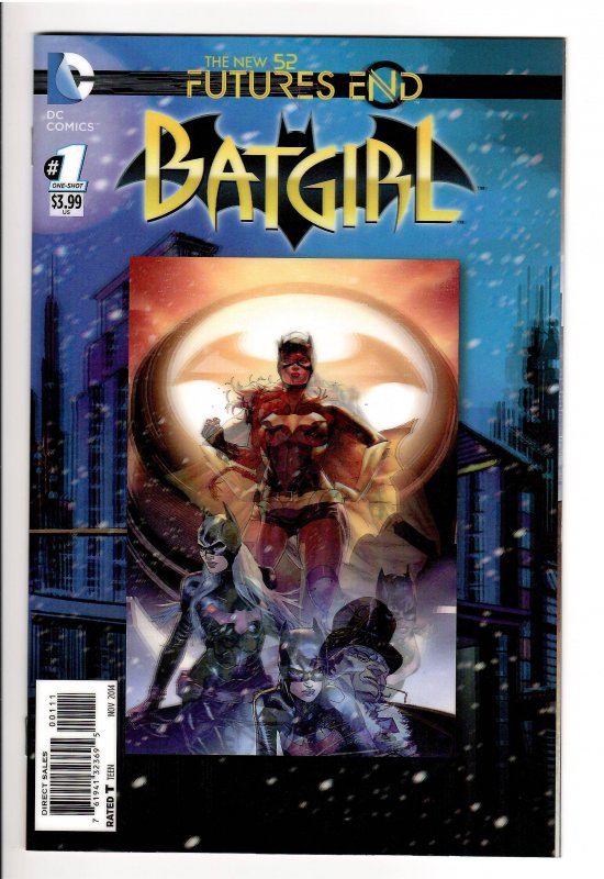 BATGIRL #1 FUTURES END 3D 9.8 1st TIFFANY FOX BATGIRL