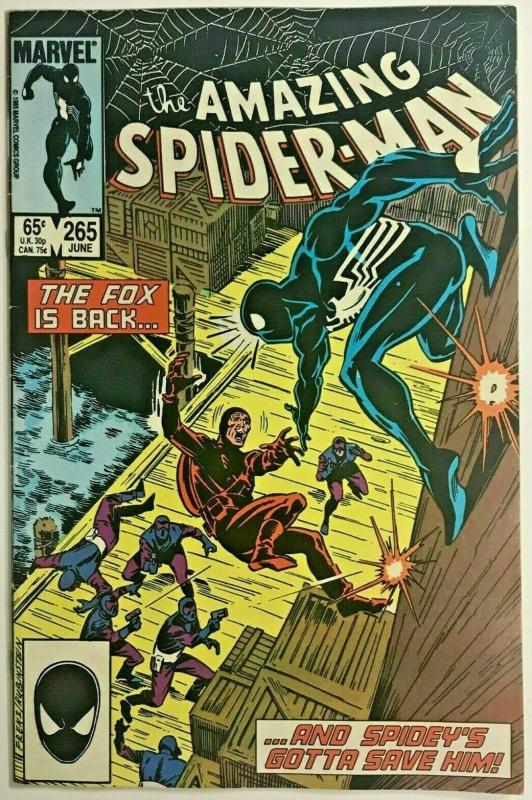 AMAZING SPIDER-MAN#265 FN/VF 1985 FIRST SILVER SABLE MARVEL COMICS