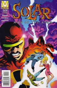 Solar, Man of the Atom #59 FN ; Valiant | Penultimate Issue