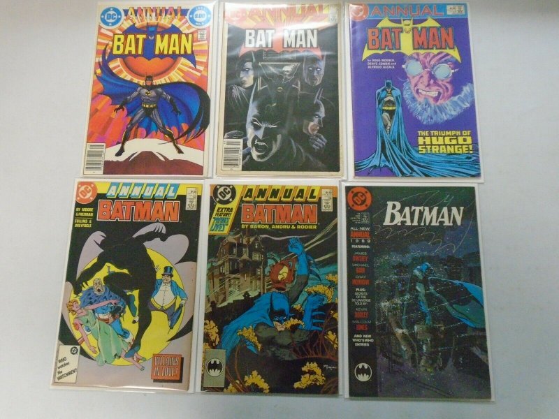 Batman + Detective Comics Annuals 18 different 8.0 VF (1982-96)