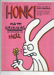 HONK! #3, VF, Matt Groening, 1986 1987, Eddie Campbell, Magazine