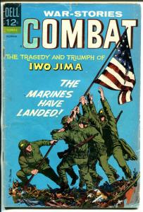 Combat #22 1966-Dell-WWII battle issue-Iwo Jima-Sam Glanzman-VG