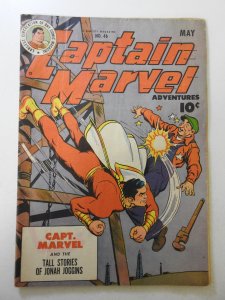 Captain Marvel Adventures #46 (1945) VG Condition