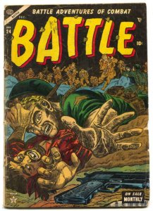 Battle #24 19532- Atlas comics- Iwo Jima G