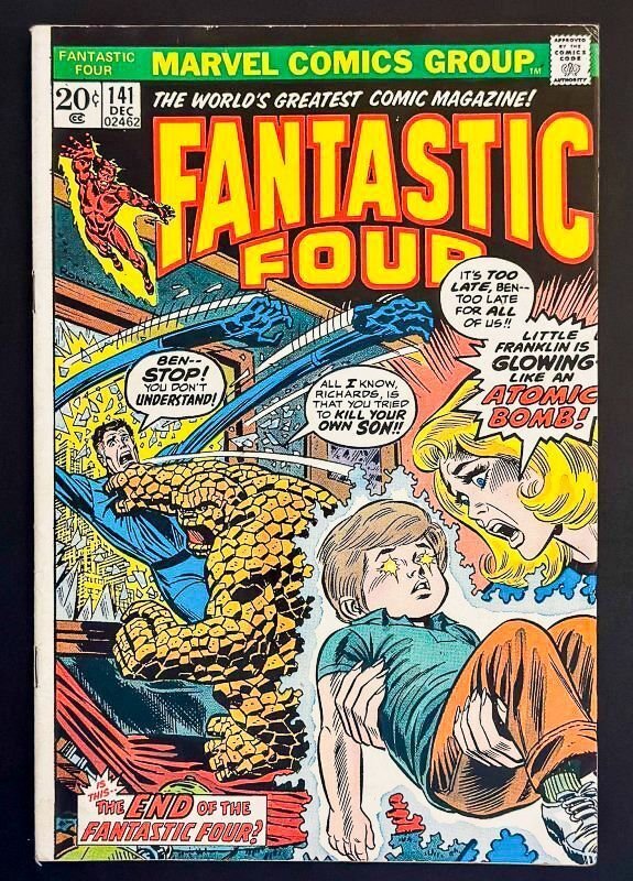 Fantastic Four #141 (1973) - Marvel Bronze Age -John Buscema Art- VF+