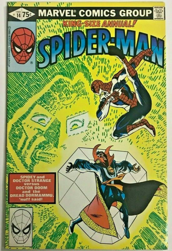 SPIDER-MAN ANNUAL#14 FN/VF 1980 FRANK MILLER MARVEL BRONZE AGE COMICS