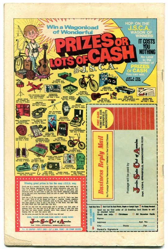 Jetsons #19 1973- Charlton comics- Hanna Barbera cartoon VG-