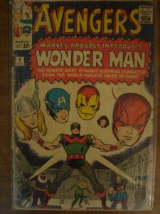 Marvel Comics The Avengers #9 1st Wonder Man VG