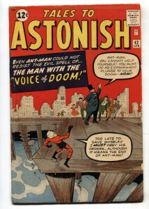 TALES TO ASTONISH #42 comic book 1963-ANT-MAN-KIRBY-SILVER AGE-MARVEL-VG+